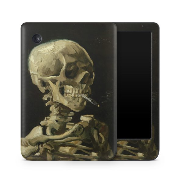 Skull With Cigarette For Sale - Image 2