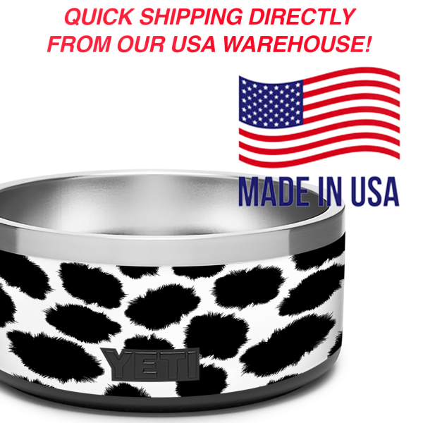 Cow Prints | Skin For YETI Boomer Dog Bowl 4 Cup Online Hot Sale - Image 4
