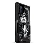 Sugar Skull Girl Dia De Los Meurtos | Skin For Otterbox Commuter for Galaxy Note 10 Plus Fashion - Image 2