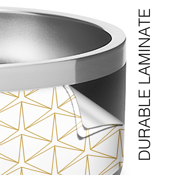 Geometric Gold | Skin For YETI Boomer Dog Bowl 8 Cup Discount - Image 3