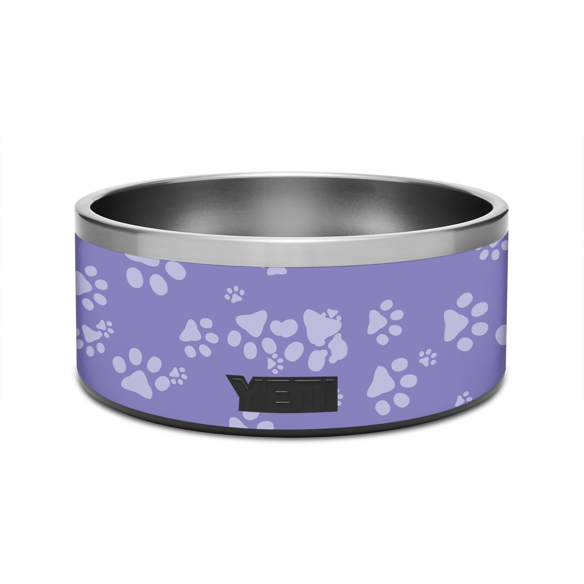 Purple Paws | Skin For YETI Boomer Dog Bowl 8 Cup For Discount