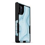 Baby Blue Ice Swirl Marble | Skin For Otterbox Commuter for Galaxy Note 10 Plus Online Hot Sale - Image 2