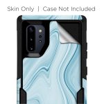 Baby Blue Ice Swirl Marble | Skin For Otterbox Commuter for Galaxy Note 10 Plus Online Hot Sale - Image 3