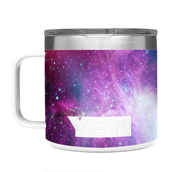 Galaxy Nebula Space | Skin For YETI Rambler 14oz  Tumbler Hot on Sale - Image 5