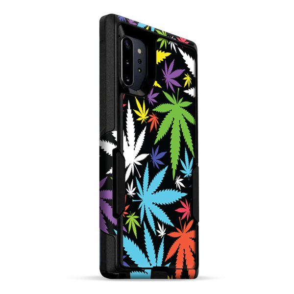 Colorful Weed Leaves Leaf | Skin For Otterbox Commuter for Galaxy Note 10 Plus Online Sale - Image 2