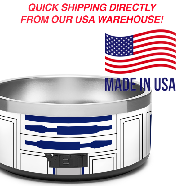 Droid | Skin For YETI Boomer Dog Bowl 4 Cup Hot on Sale - Image 4