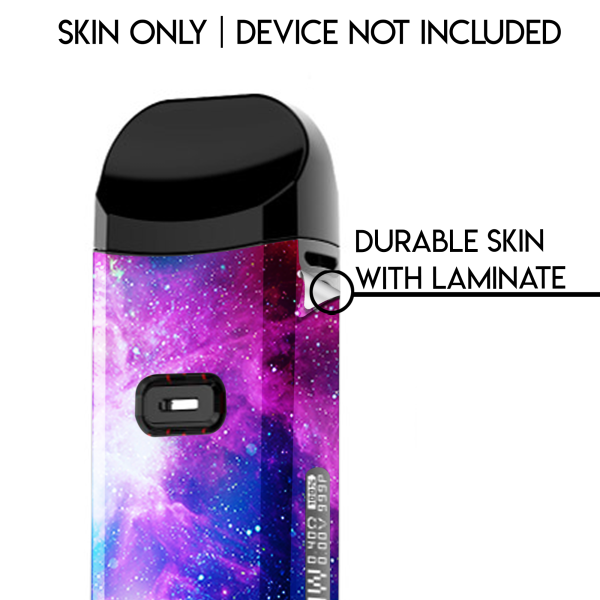 Stars Galaxy Red Blue Purple Gasses | Skin For Smok Nord 2 Online Sale - Image 2