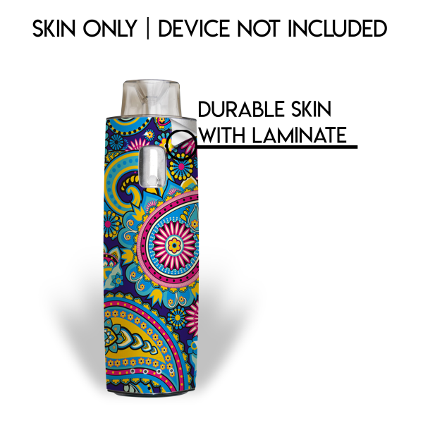 Colorful Paisley Mix | Skin For Innokin Endura M18 Fashion - Image 4