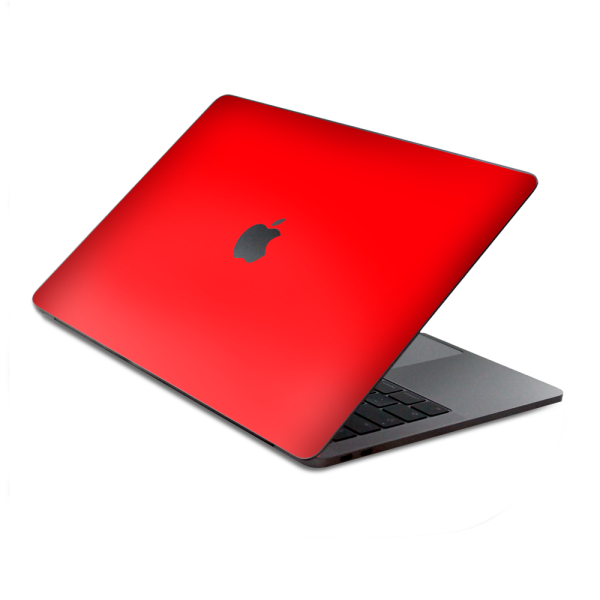 Solid Red Color | Skin For Macbook Pro 15 inch Retina Touch Bar | fits Model A1707, A3162, A1990 For Sale