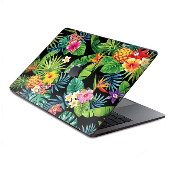 Tropical Flowers Hibiscus Hawaii | Skin For Macbook Pro 15 inch Retina Touch Bar | fits Model A1707, A3162, A1990 Fashion