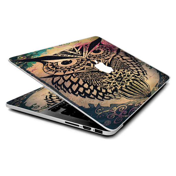 Tribal Abstract Owl | Skin For Macbook Pro 15 inch Retina | fits Model A1398, A2910 Fashion