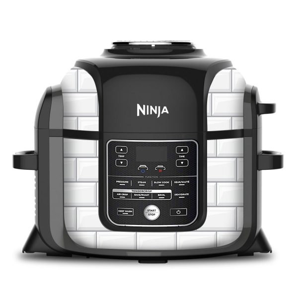 White Subway Tiles | Skin For Ninja Foodi 6.5QT on Sale