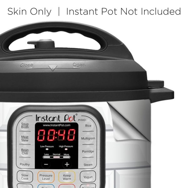 White Subway Tiles | Skin For Instant Pot Duo 80 8QT Hot on Sale - Image 4