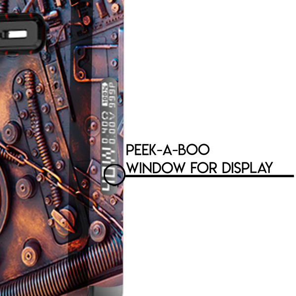 Steampunk Metal Panel Vault Gear | Skin For Smok Nord 2 Cheap - Image 3