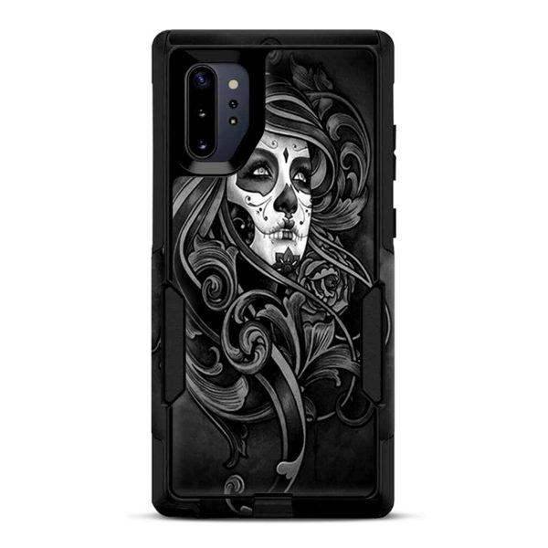 Sugar Skull Girl | Skin For Otterbox Commuter for Galaxy Note 10 Plus Online Hot Sale