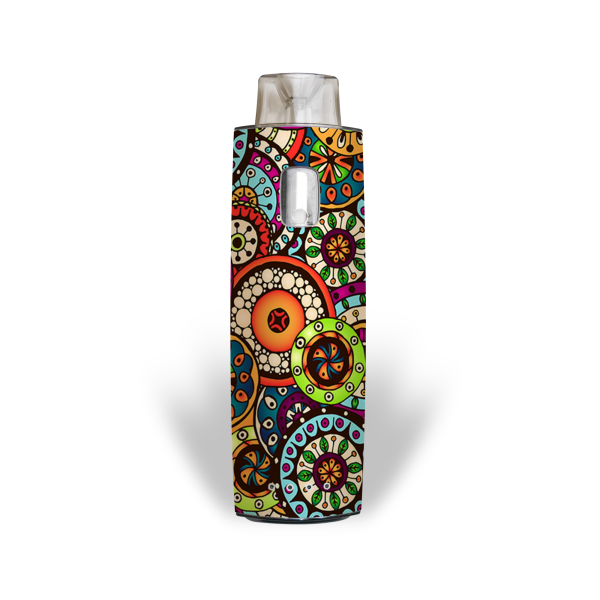 Ethnic Circles Pattern | Skin For Innokin Endura M18 Sale