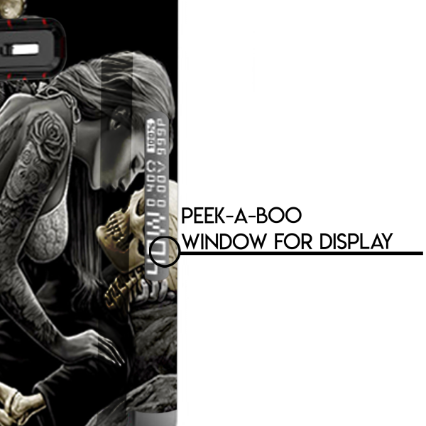 Biker Skeleton Full Moon Tattoo | Skin For Smok Nord 2 For Discount - Image 3