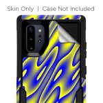 Neon Blue Yellow Trippy | Skin For Otterbox Commuter for Galaxy Note 10 Plus Online Sale - Image 3