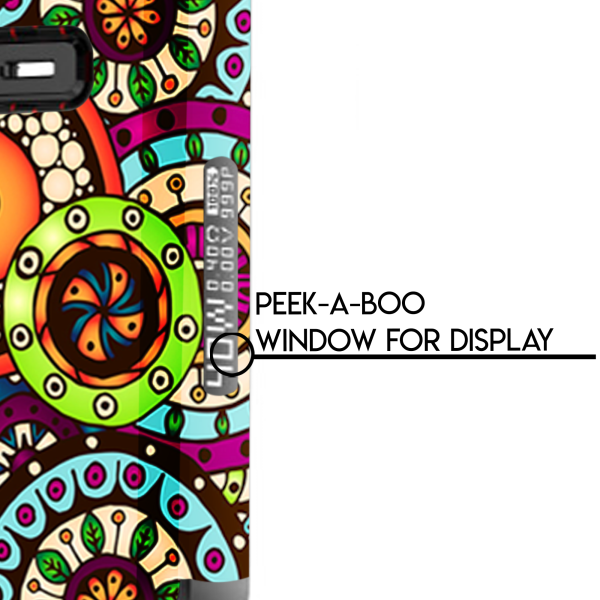 Ethnic Circles Pattern | Skin For Smok Nord 2 Cheap - Image 3