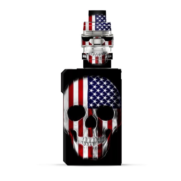 American Skull Flag In Skull | Skin For VooPoo Alpha ZIP Online Sale