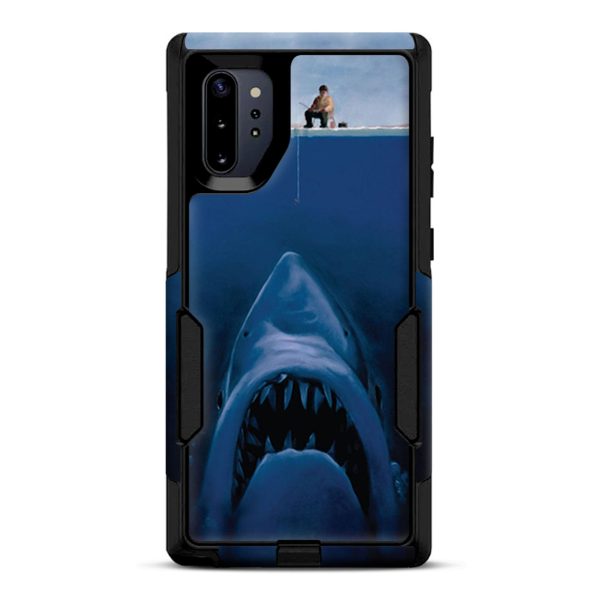 Jaws Great White Under Boat | Skin For Otterbox Commuter for Galaxy Note 10 Plus Online