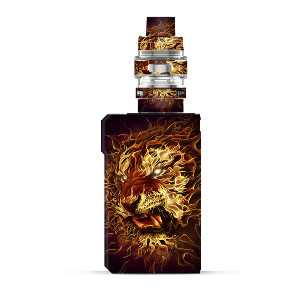 Tiger On Fire | Skin For VooPoo Alpha ZIP Fashion