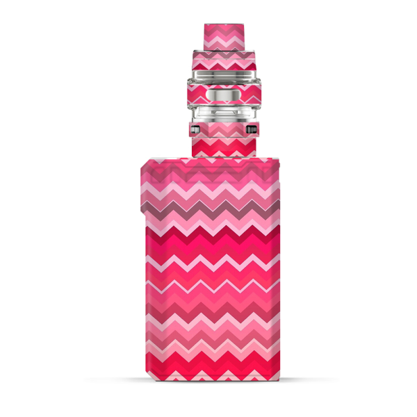Red Pink Chevron | Skin For VooPoo Alpha ZIP For Discount
