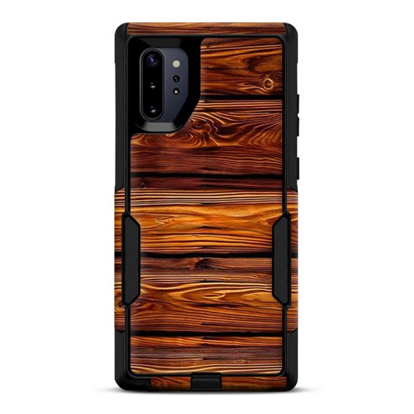 Red Deep Mahogany Wood Pattern | Skin For Otterbox Commuter for Galaxy Note 10 Plus For Discount