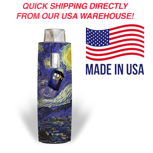 Tardis Starry Night | Skin For Innokin Endura M18 For Sale - Image 5