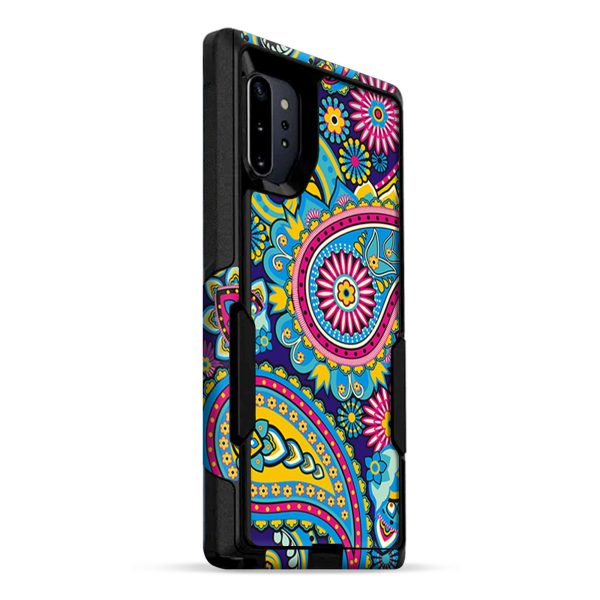 Colorful Paisley Mix | Skin For Otterbox Commuter for Galaxy Note 10 Plus Online Sale - Image 2