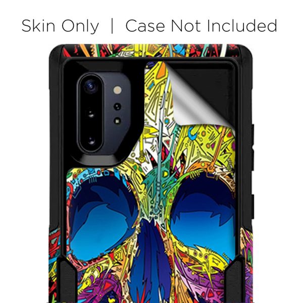 Colorful Skull 1 | Skin For Otterbox Commuter for Galaxy Note 10 Plus Sale - Image 3
