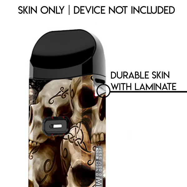 Wicked Skulls Tattooed | Skin For Smok Nord 2 For Discount - Image 2