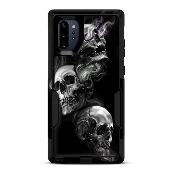 Glowing Skulls In Smoke | Skin For Otterbox Commuter for Galaxy Note 10 Plus For Cheap
