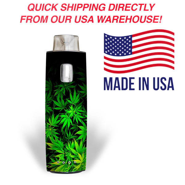 Weed Green Bud Marijuana Leaves | Skin For Innokin Endura M18 For Sale - Image 5
