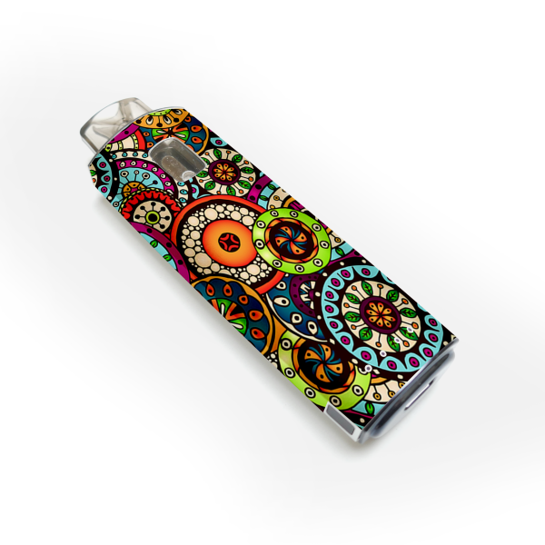Ethnic Circles Pattern | Skin For Innokin Endura M18 Sale - Image 3