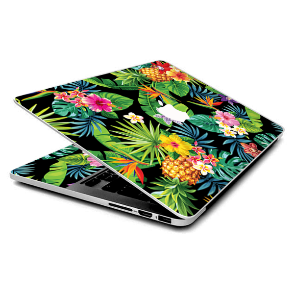 Tropical Flowers Hibiscus Hawaii | Skin For Macbook Pro 15 inch Retina | fits Model A1398, A2910 Supply
