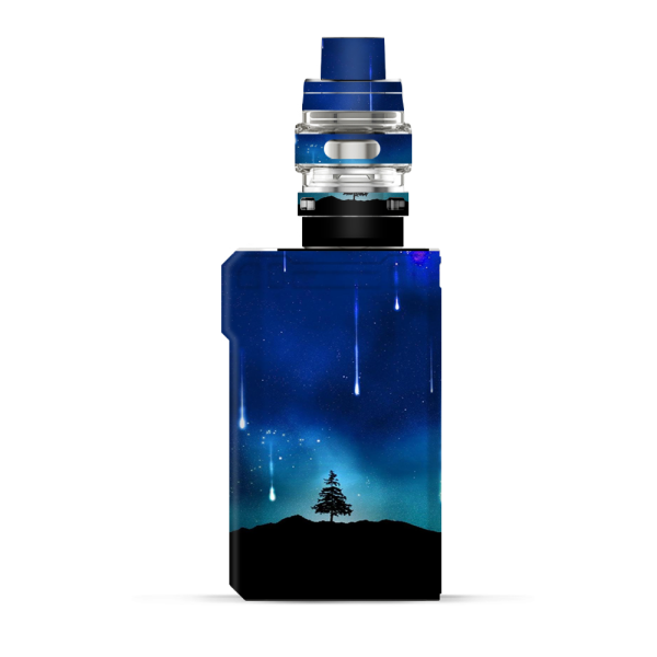 Falling Stars On The Trees And Mountains | Skin For VooPoo Alpha ZIP Supply