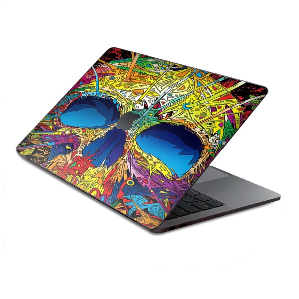 Colorful Skull 1 | Skin For Macbook Pro 15 inch Retina Touch Bar | fits Model A1707, A3162, A1990 Online Hot Sale