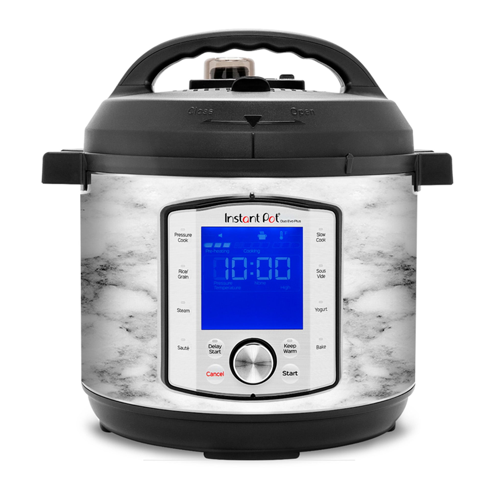 Grey and White Marble | Skin For Instant Pot Duo Evo Plus 6QT Online now
