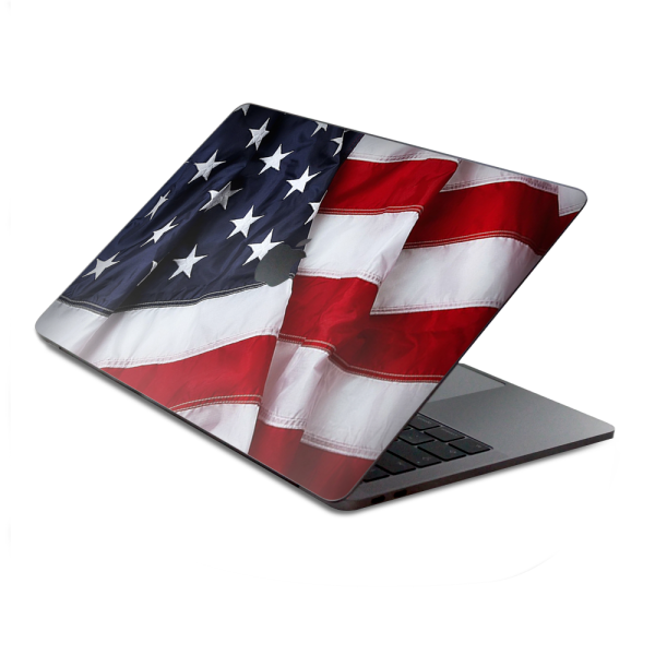 Us Flag Usa America | Skin For Macbook Pro 15 inch Retina Touch Bar | fits Model A1707, A3162, A1990 Discount