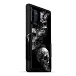 Glowing Skulls In Smoke | Skin For Otterbox Commuter for Galaxy Note 10 Plus For Cheap - Image 2