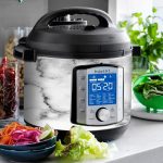 Grey and White Marble | Skin For Instant Pot Duo Evo Plus 6QT Online now - Image 3