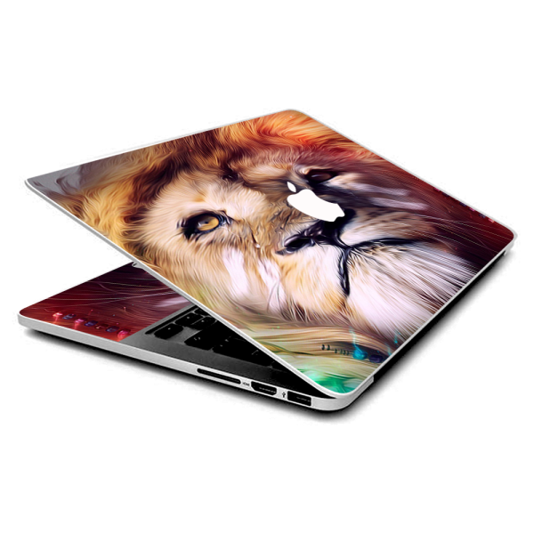 Lion Face | Skin For Macbook Pro 15 inch Retina | fits Model A1398, A2910 For Sale