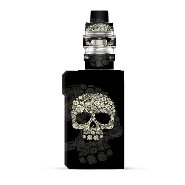 Flower Skull, Floral Skeleton | Skin For VooPoo Alpha ZIP Online now