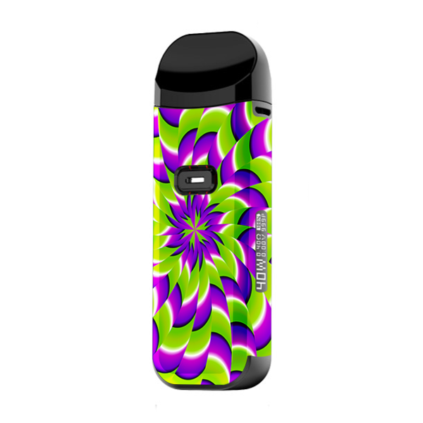 Trippy Psychedelic Motion Swirl | Skin For Smok Nord 2 on Sale