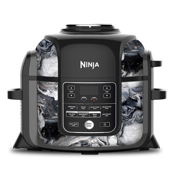Black and White Marble | Skin For Ninja Foodi 6.5QT Cheap