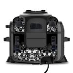 Black and White Floral | Skin For Ninja Foodi 6.5QT Hot on Sale - Image 2