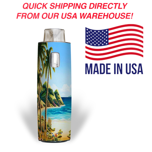 Beach Water Palm Trees | Skin For Innokin Endura M18 Online Hot Sale - Image 5