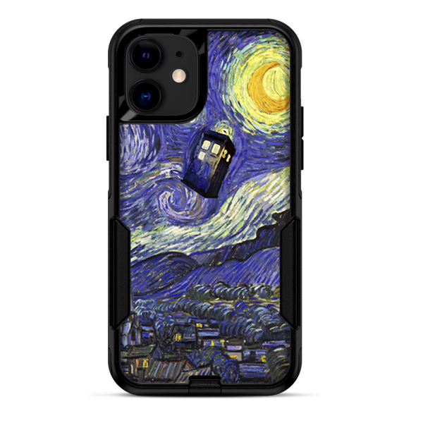 Tardis Starry Night | Skin For Otterbox Commuter for iPhone 11 Supply