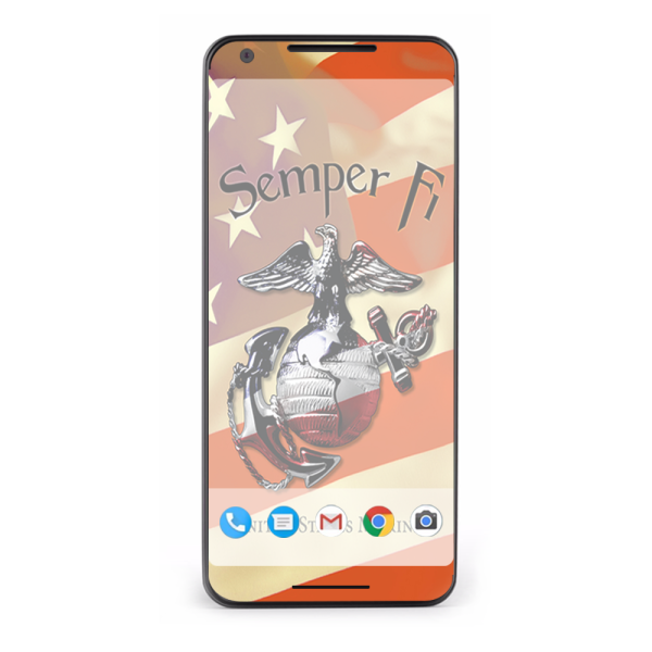 Semper Fi Usmc America | Skin For Google Pixel 2 Cheap - Image 2